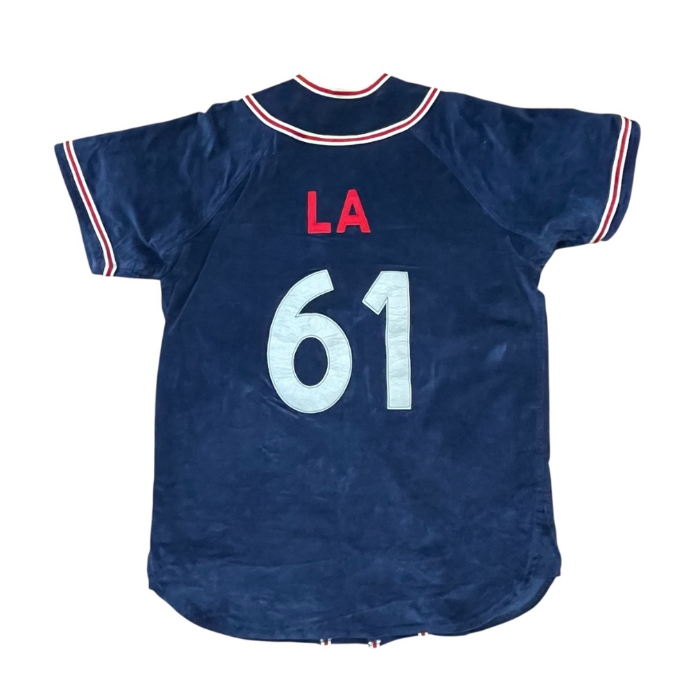 Fred Segal x Mitchell & Ness Corduroy Baseball Jersey LA 61